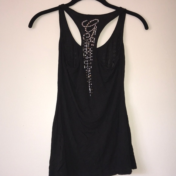 Guess tank top with stud detailing on front & back - Picture 3 of 3